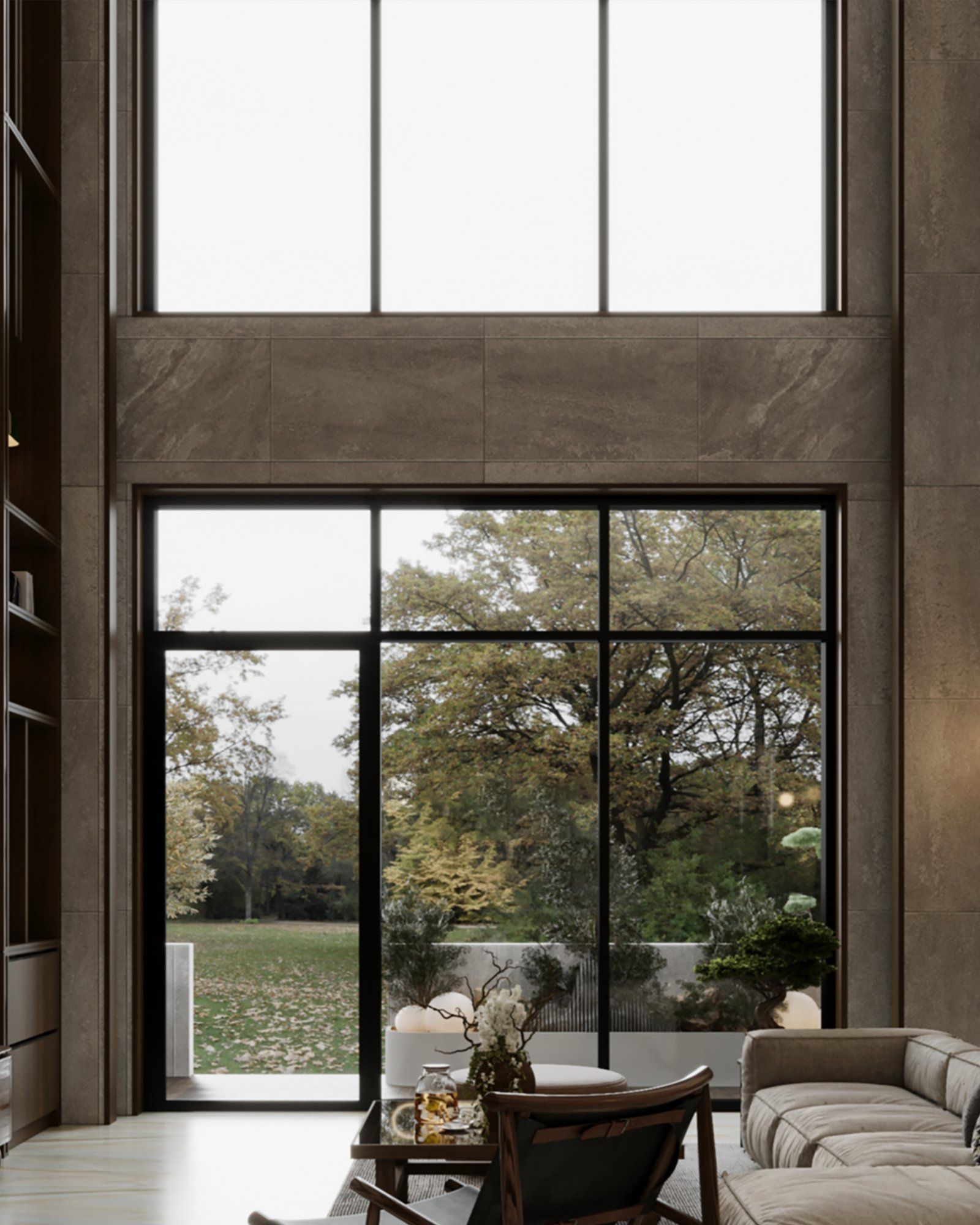 3D render of Living / Dining, the cover image