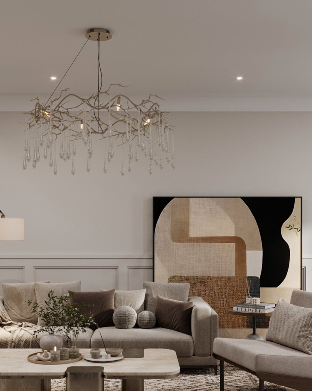 3D render of Home Living, the cover image