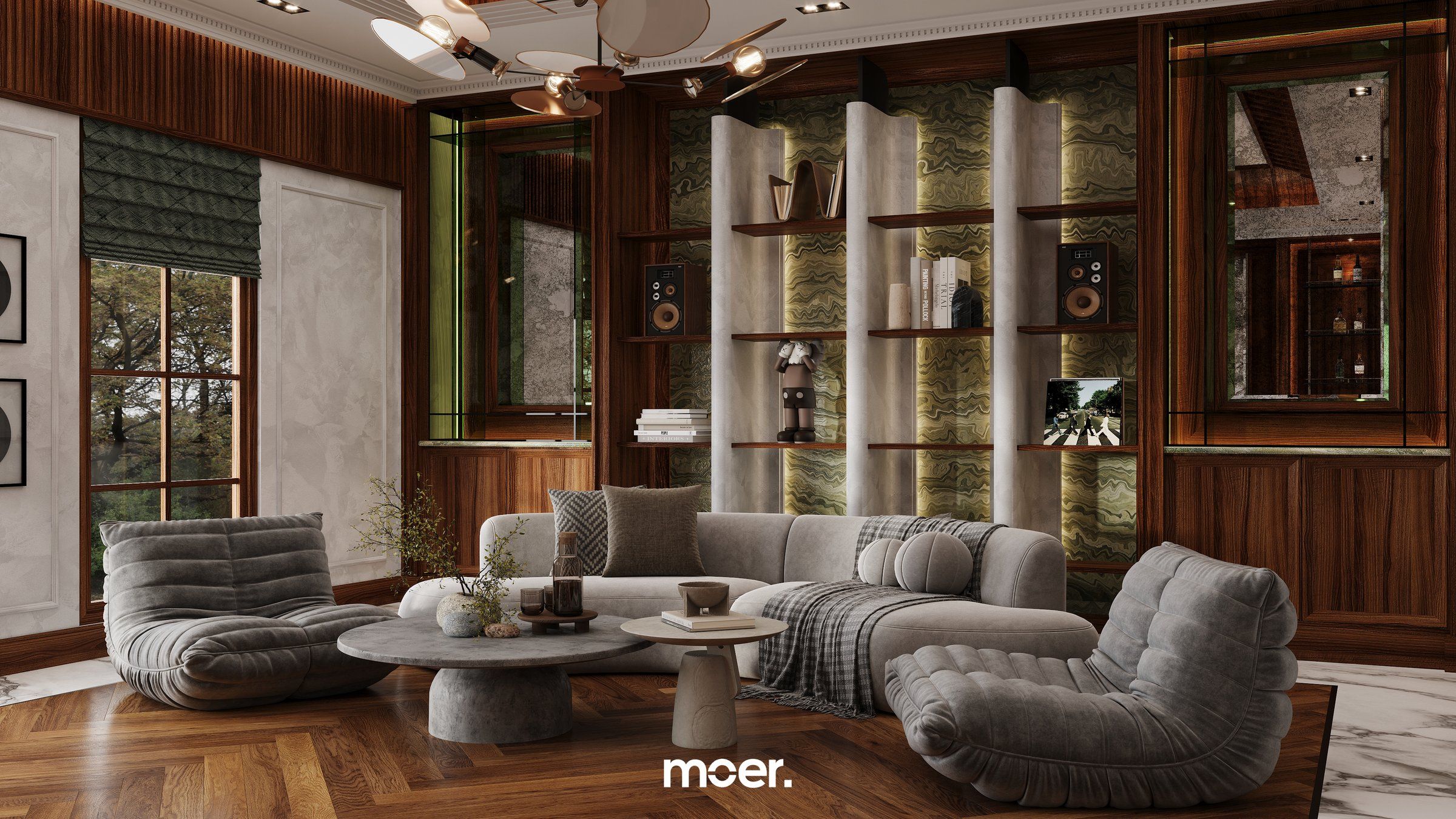 3D render of Study / Lounge, image 2 of 5