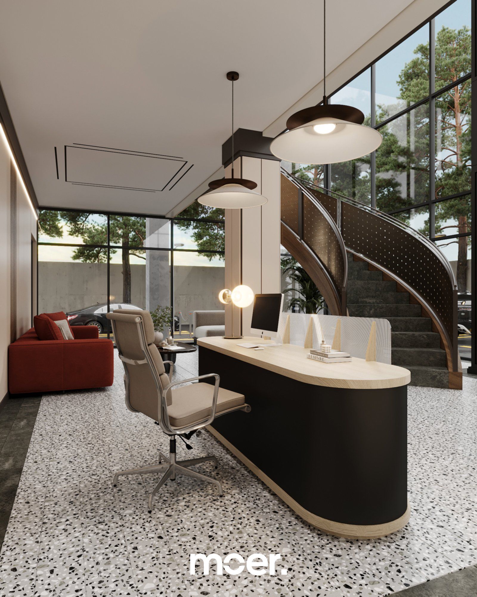 3D render of Commercial / Office, image 3 of 6