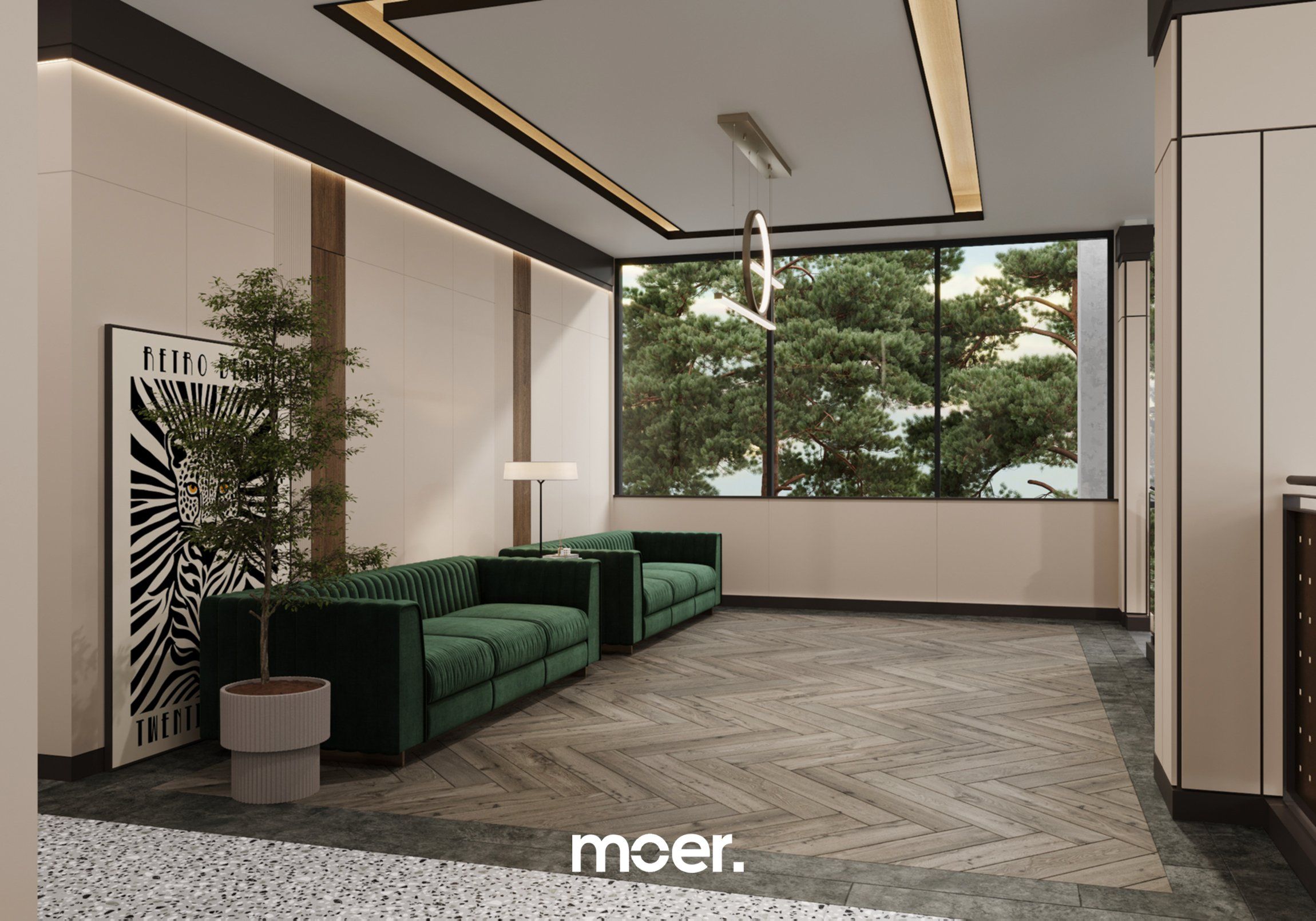3D render of Commercial / Office, image 5 of 6