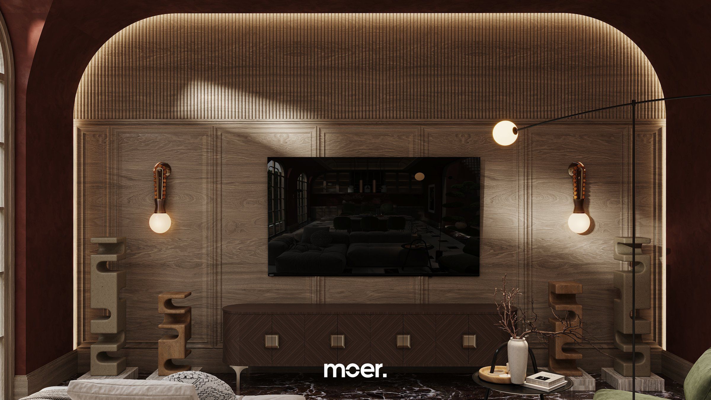 3D render of Study / Lounge, image 5 of 5